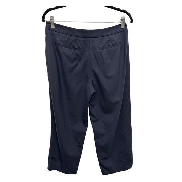 Babaton Cropped Wool Blend Pants Navy - Picture 2 of 8